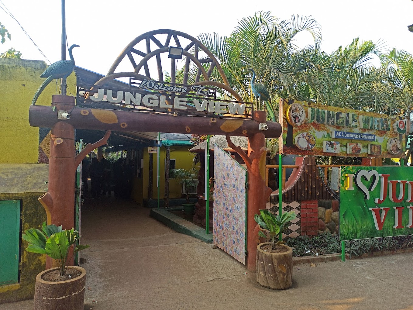 Jungle view restaurant in Bhubaneswar