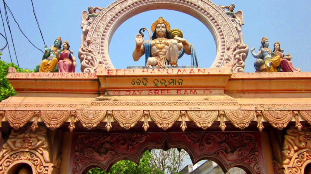 Bedi Hanuman Temple in Puri